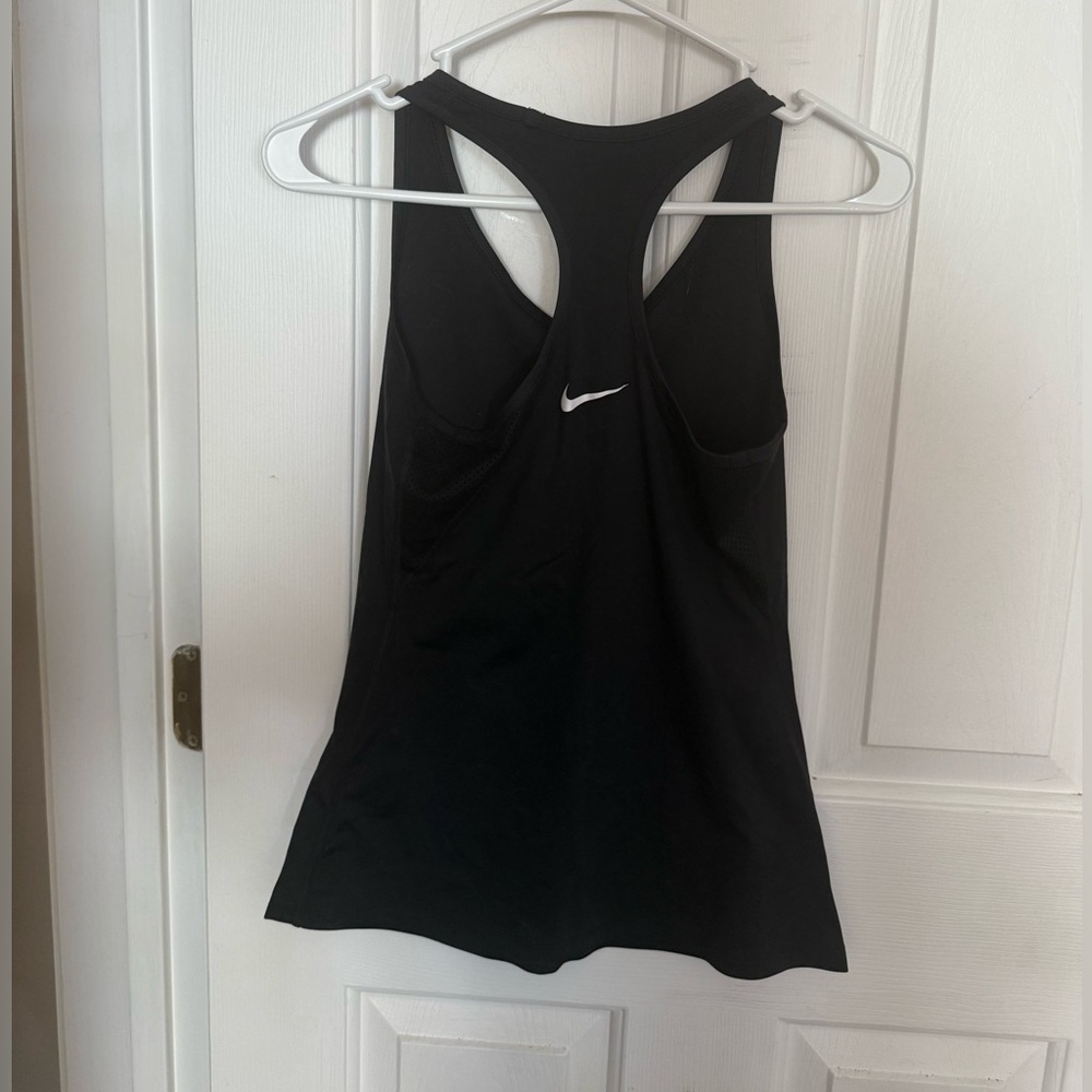Nike Women's Sleek Black Racerback Tank